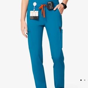 Figs alps blue scrub set- size small